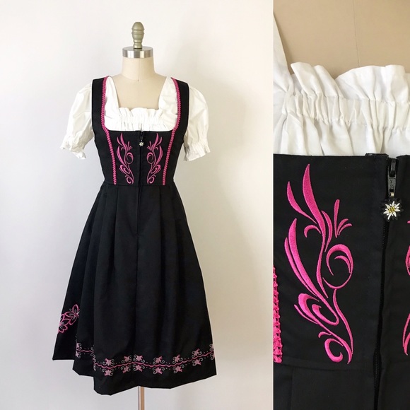 Dirndl Trachten Haus Dresses & Skirts - Authentic Oktoberfest Dirndl 2 Pc Top Dress Set XS